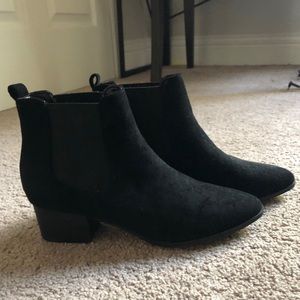 Black booties